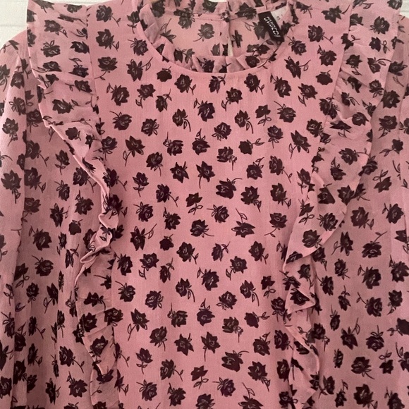 H&M Ruffle Detail Printed Blouse - Picture 3 of 8